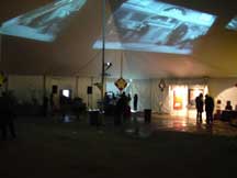 2004 reception tent