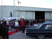 red carpet at the Hall of Fame awards