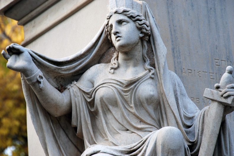 woman with sword
